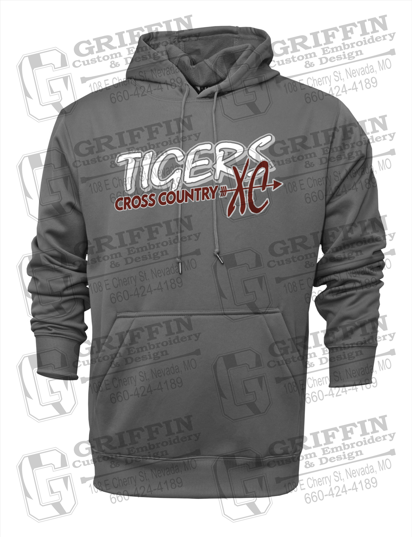 Nevada Tigers 23-S Hoodie - Cross Country