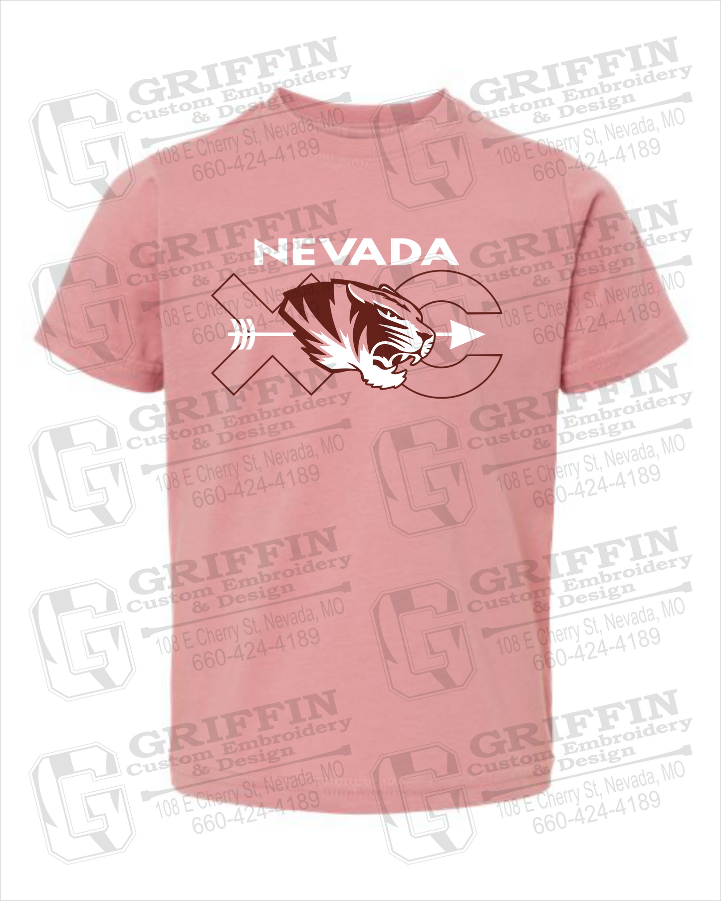 Nevada Tigers 23-T Toddler/Infant T-Shirt - Cross Country