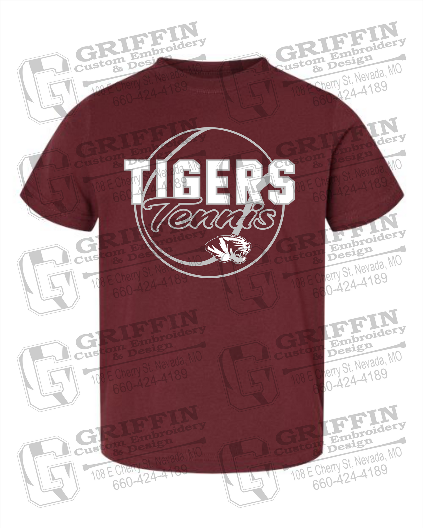 Nevada Tigers 23-X Toddler/Infant T-Shirt - Tennis
