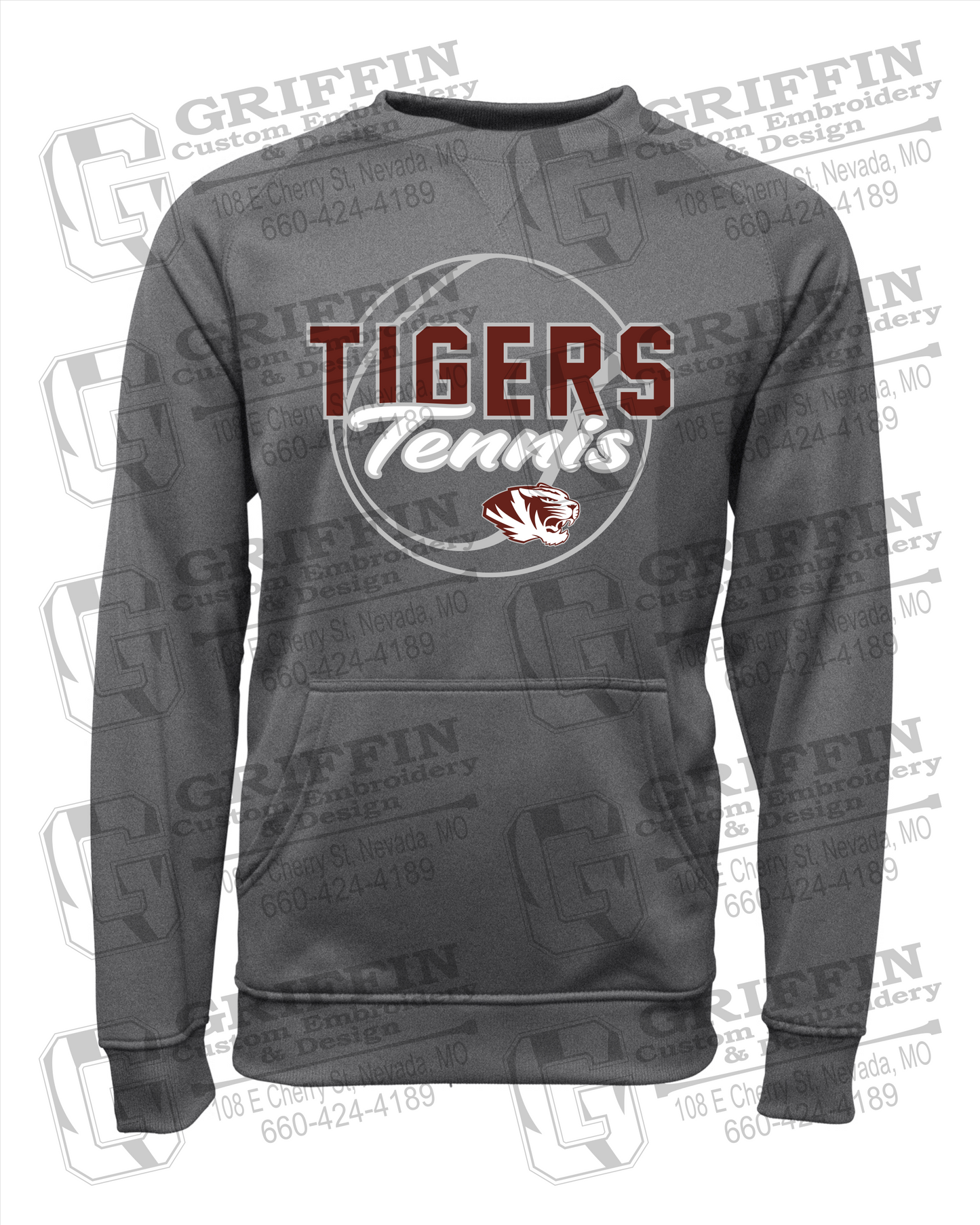 Performance Fleece Sweatshirt - Tennis - Nevada Tigers 23-X
