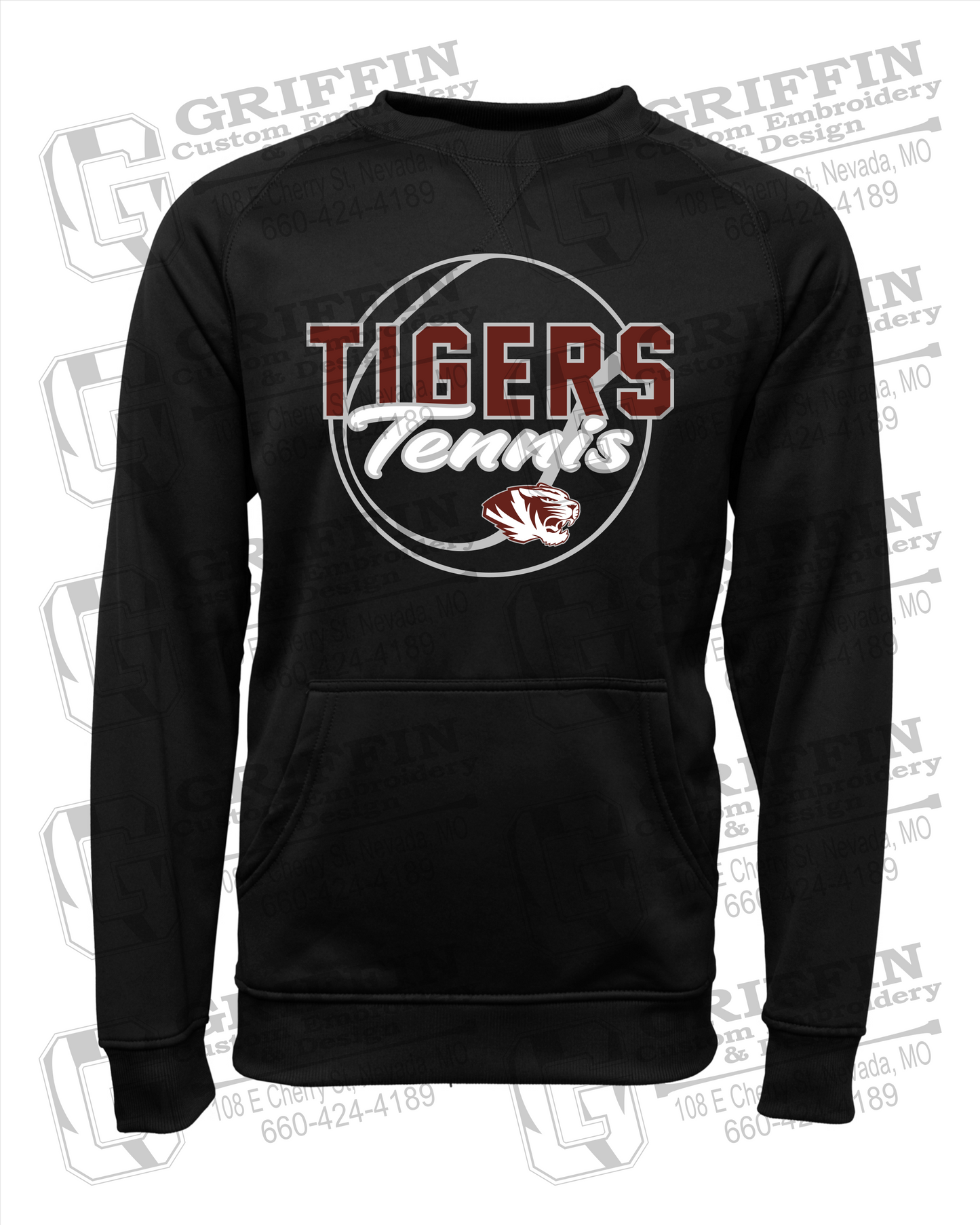 Performance Fleece Sweatshirt - Tennis - Nevada Tigers 23-X