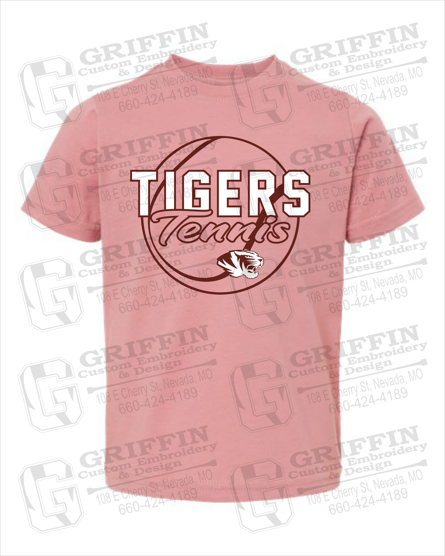 Nevada Tigers 23-X Toddler/Infant T-Shirt - Tennis