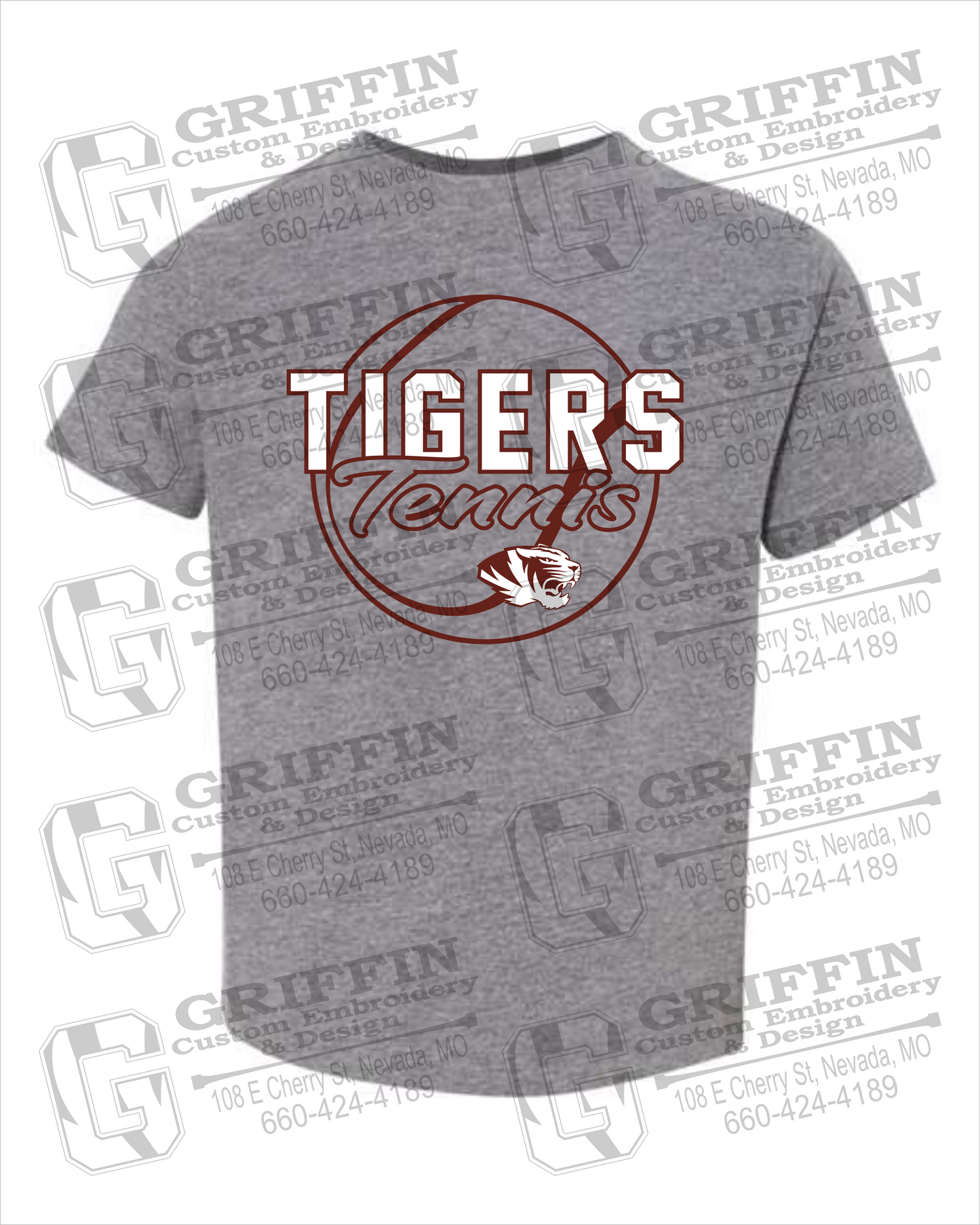 Nevada Tigers 23-X Toddler/Infant T-Shirt - Tennis