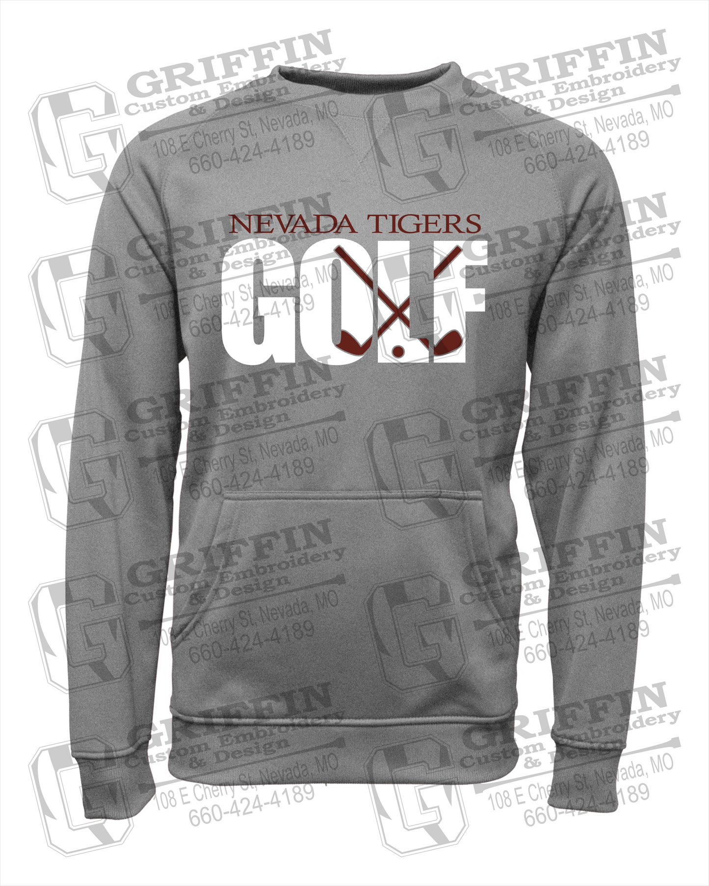 Nevada Tigers 23-Y Sweatshirt - Golf