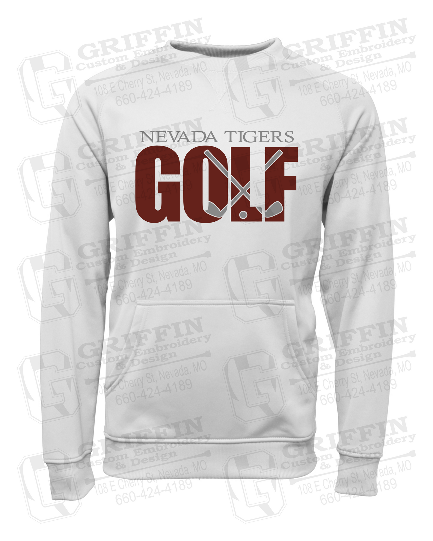 Nevada Tigers 23-Y Sweatshirt - Golf
