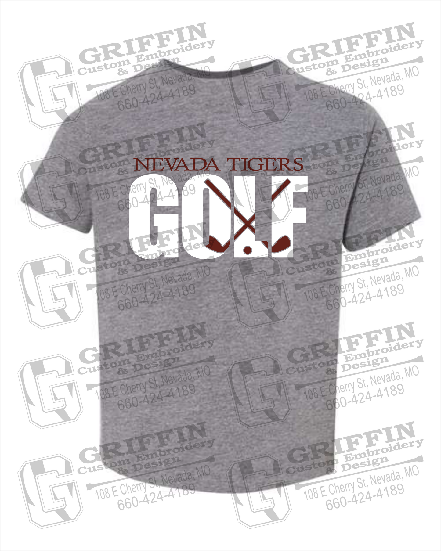 Nevada Tigers 23-Y Toddler/Infant T-Shirt - Golf