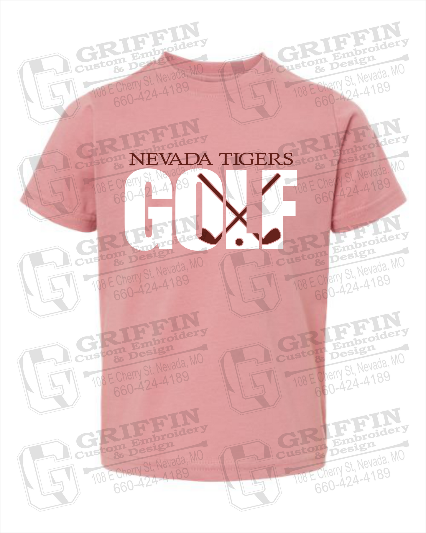 Nevada Tigers 23-Y Toddler/Infant T-Shirt - Golf