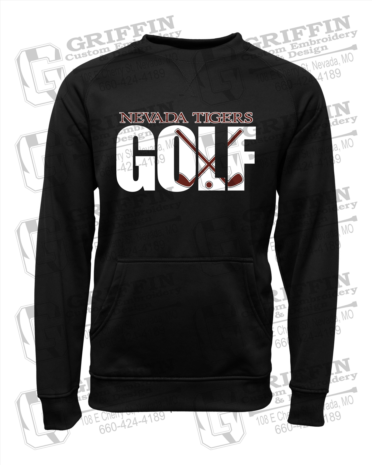 Nevada Tigers 23-Y Sweatshirt - Golf