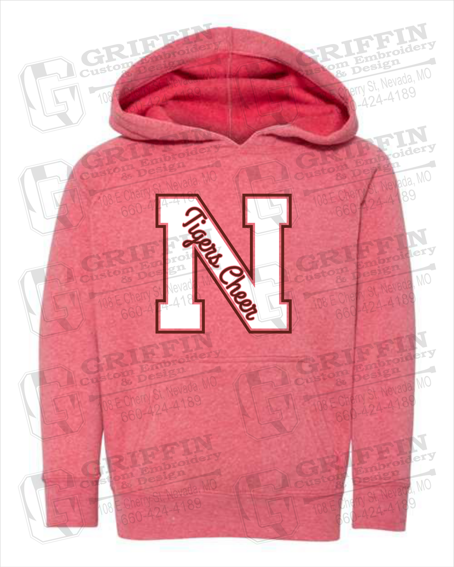 Nevada Tigers 23-Z Toddler Hoodie - Cheer