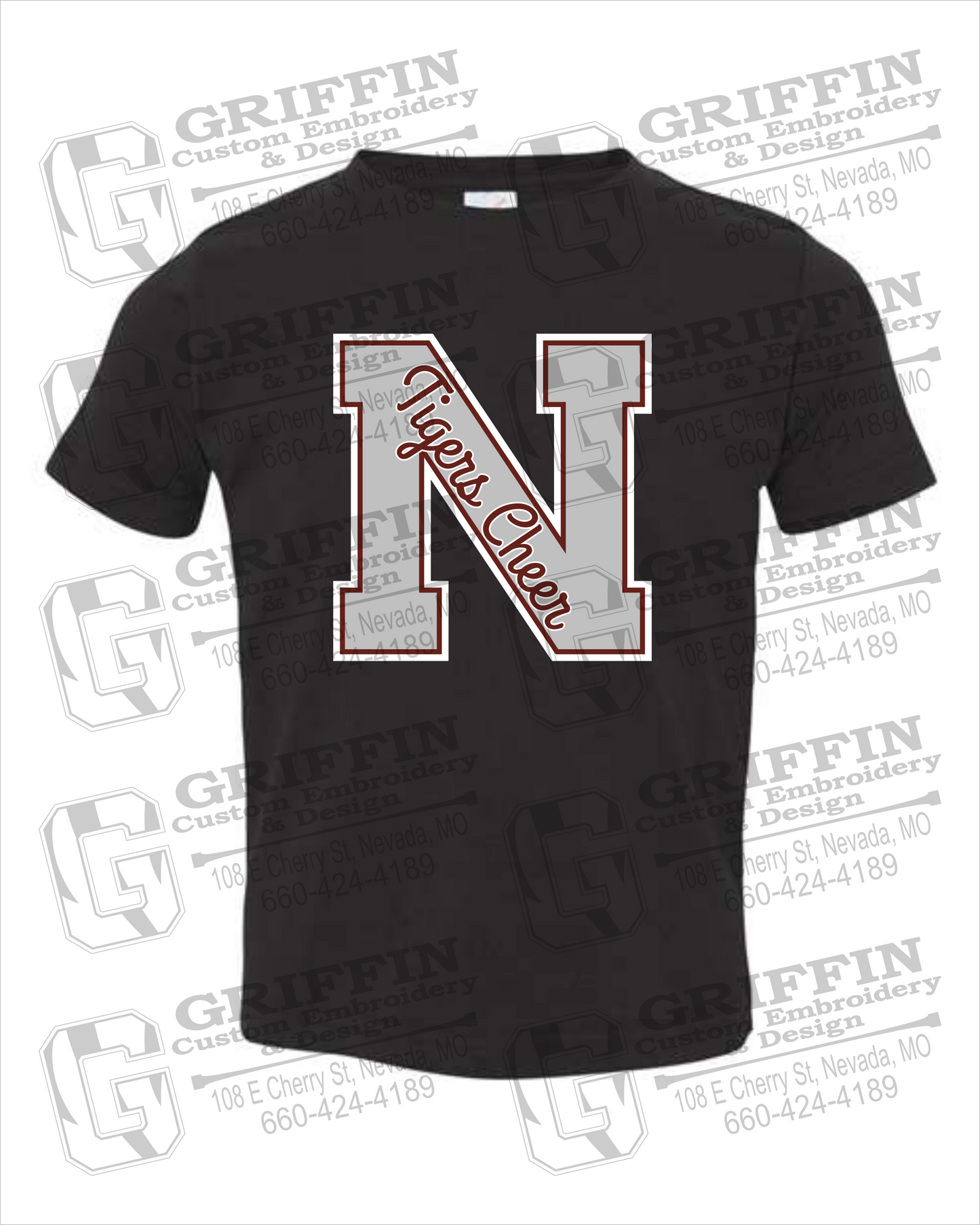 Nevada Tigers 23-Z Toddler/Infant T-Shirt - Cheer