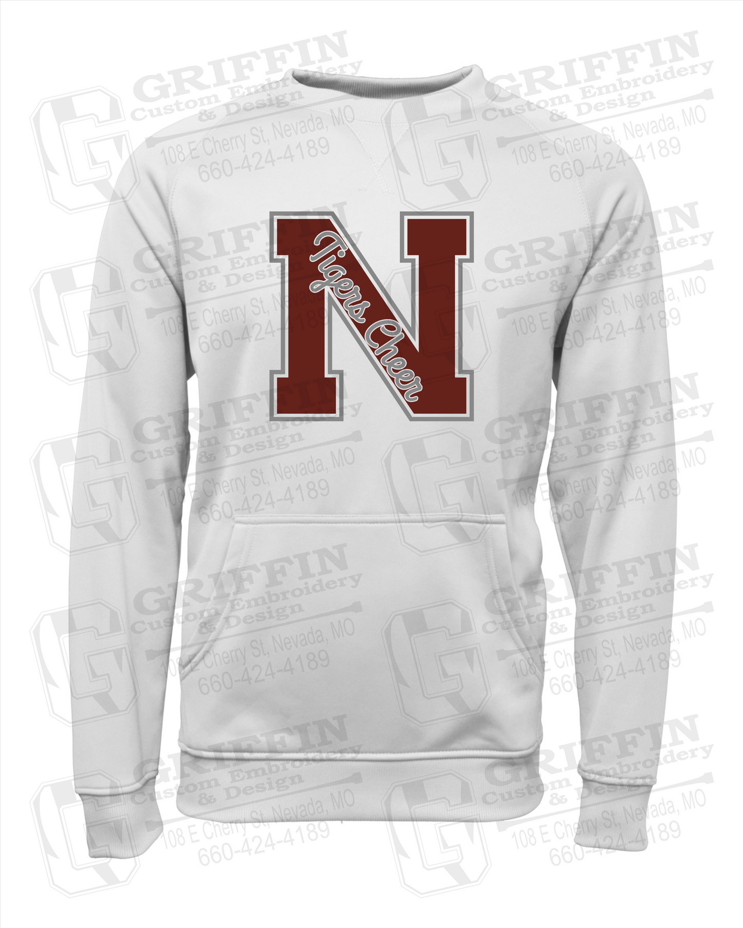 Nevada Tigers 23-Z Sweatshirt - Cheer