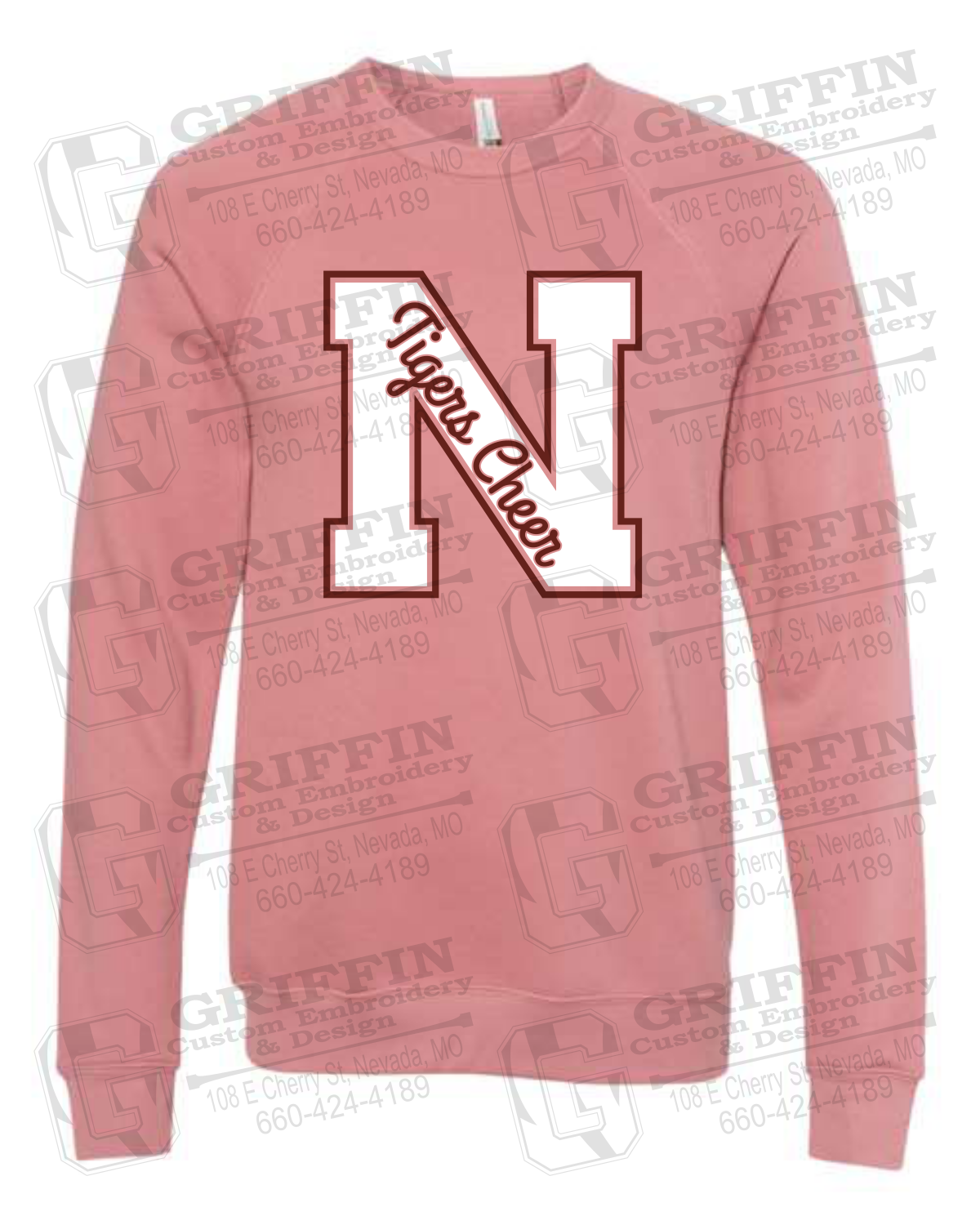 Sponge Fleece Sweatshirt - Cheer - Nevada Tigers 23-Z