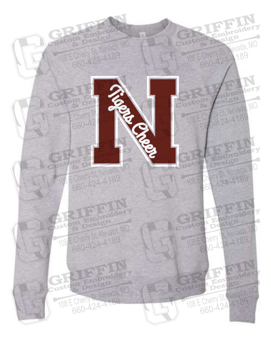 Sponge Fleece Sweatshirt - Cheer - Nevada Tigers 23-Z