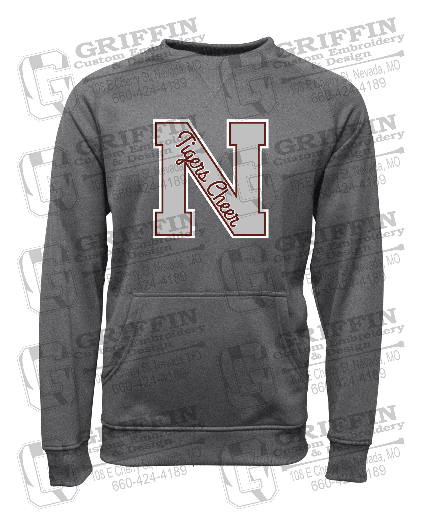 Nevada Tigers 23-Z Sweatshirt - Cheer