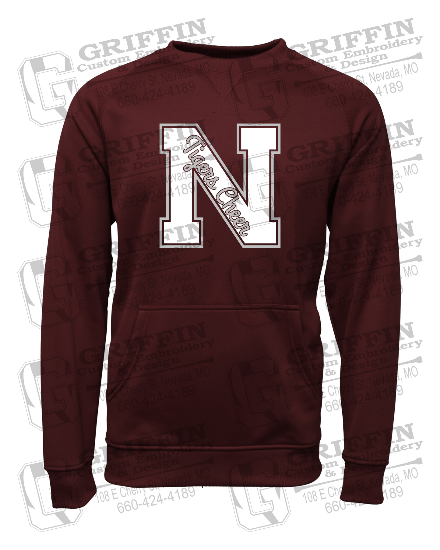 Nevada Tigers 23-Z Sweatshirt - Cheer