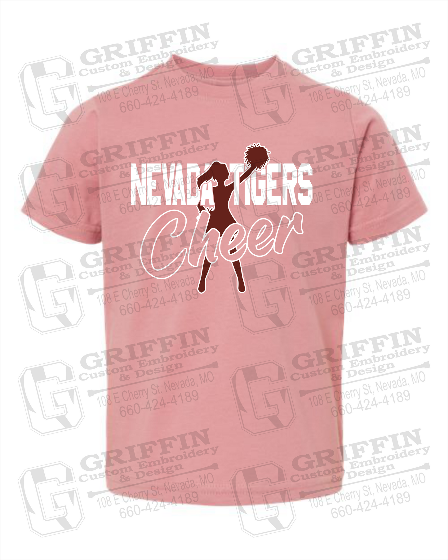 Nevada Tigers 24-A Toddler/Infant T-Shirt - Cheer