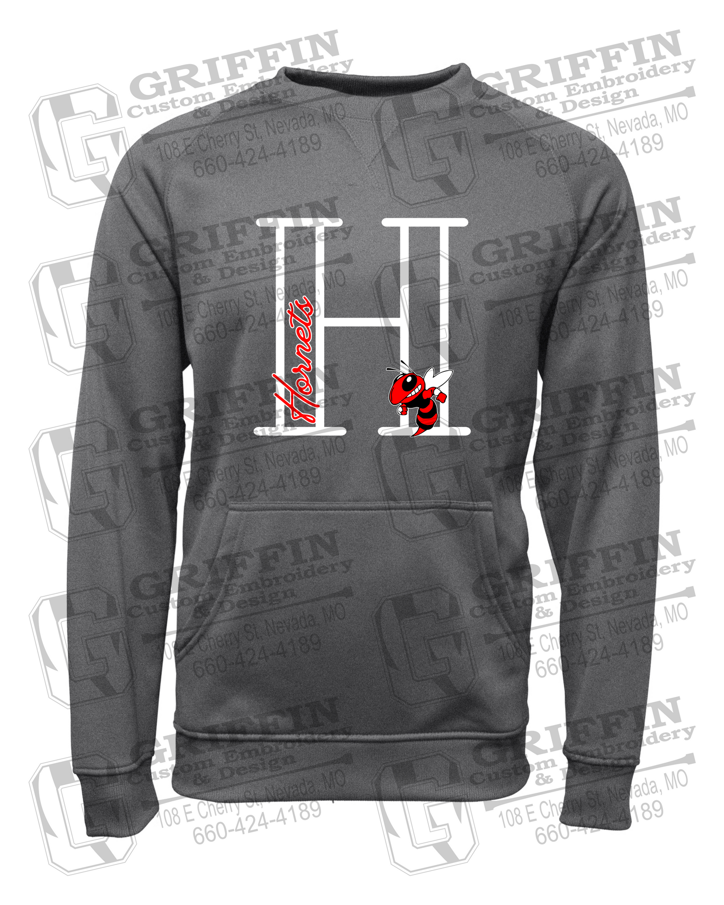 Performance Fleece Sweatshirt - Hume Hornets 24-A