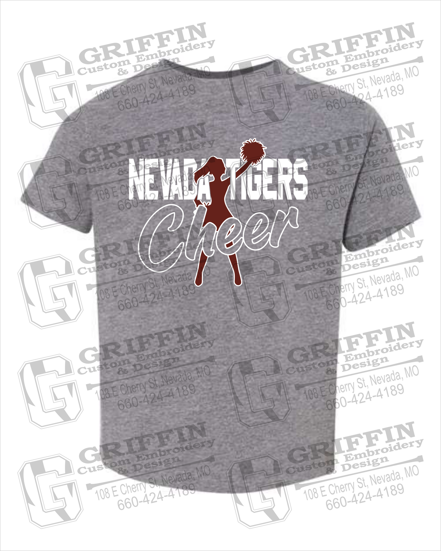 Nevada Tigers 24-A Toddler/Infant T-Shirt - Cheer