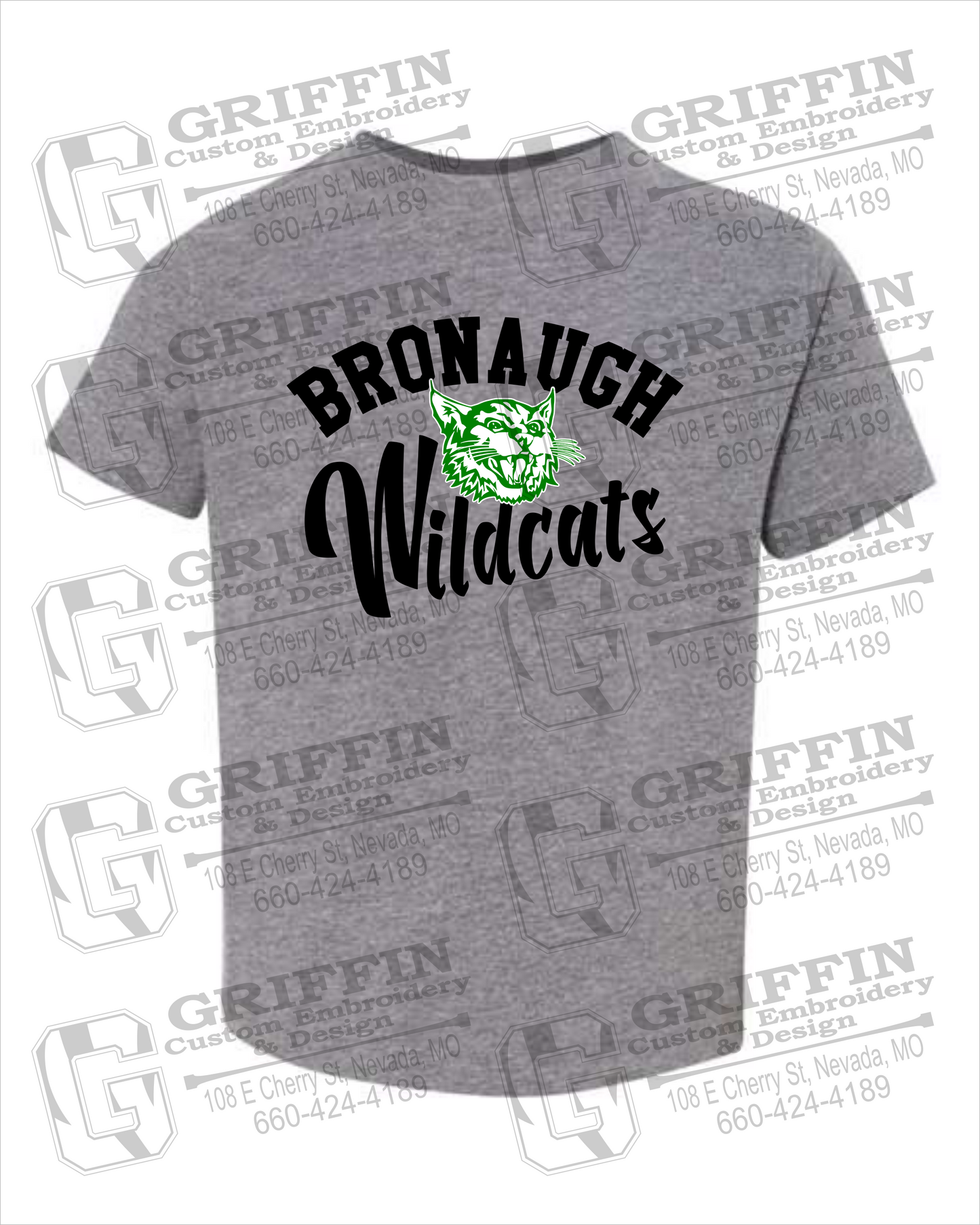 Bronaugh Wildcats 24-A Toddler/Infant T-Shirt