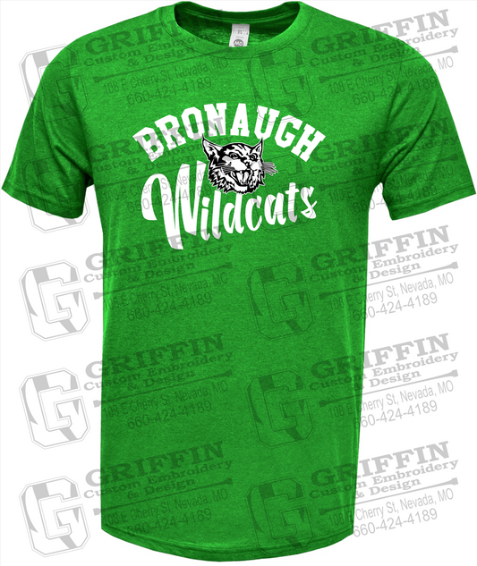 Soft-Tek Short Sleeve T-Shirt - Bronaugh Wildcats 24-A