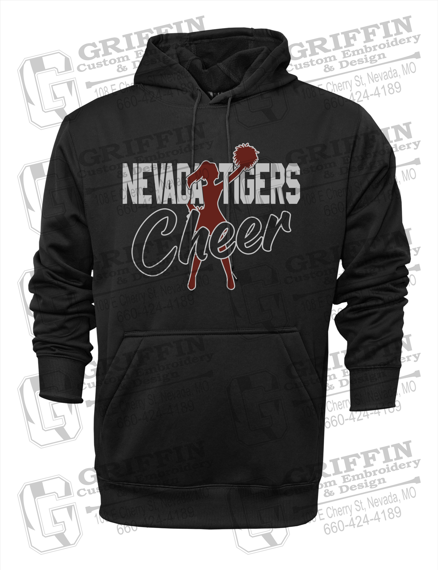 Nevada Tigers 24-A Hoodie - Cheer