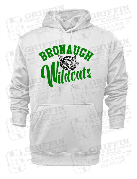 Performance Fleece Hoodie - Bronaugh Wildcats 24-A