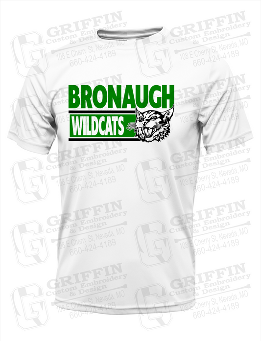 Dry-Fit Short Sleeve T-Shirt - Bronaugh Wildcats 24-B