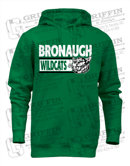 Heavyweight Fleece Hoodie - Bronaugh Wildcats 24-B
