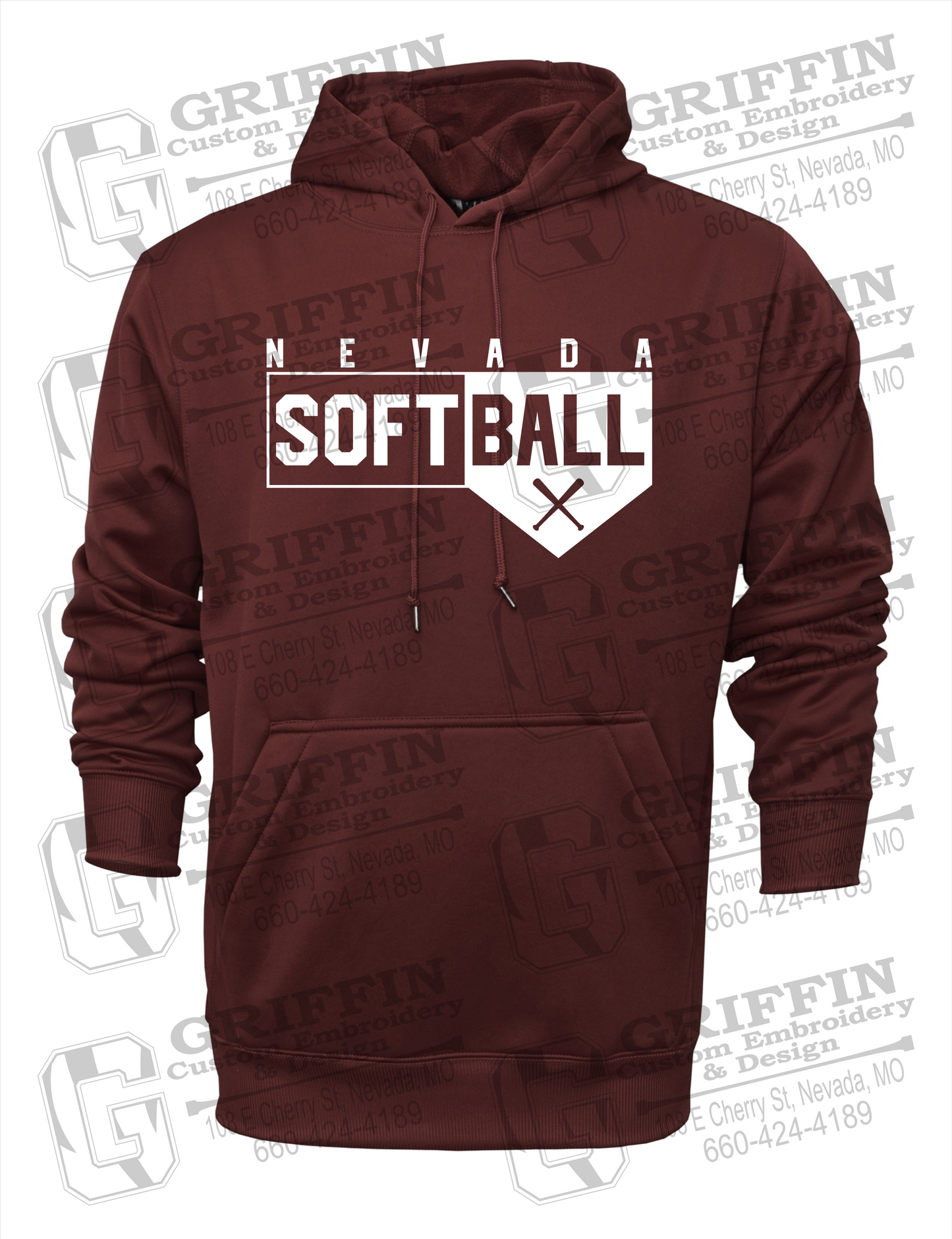 Nevada Tigers 24-B Hoodie - Softball
