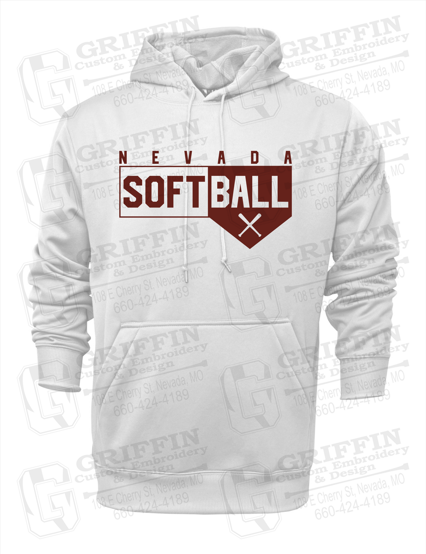 Nevada Tigers 24-B Hoodie - Softball