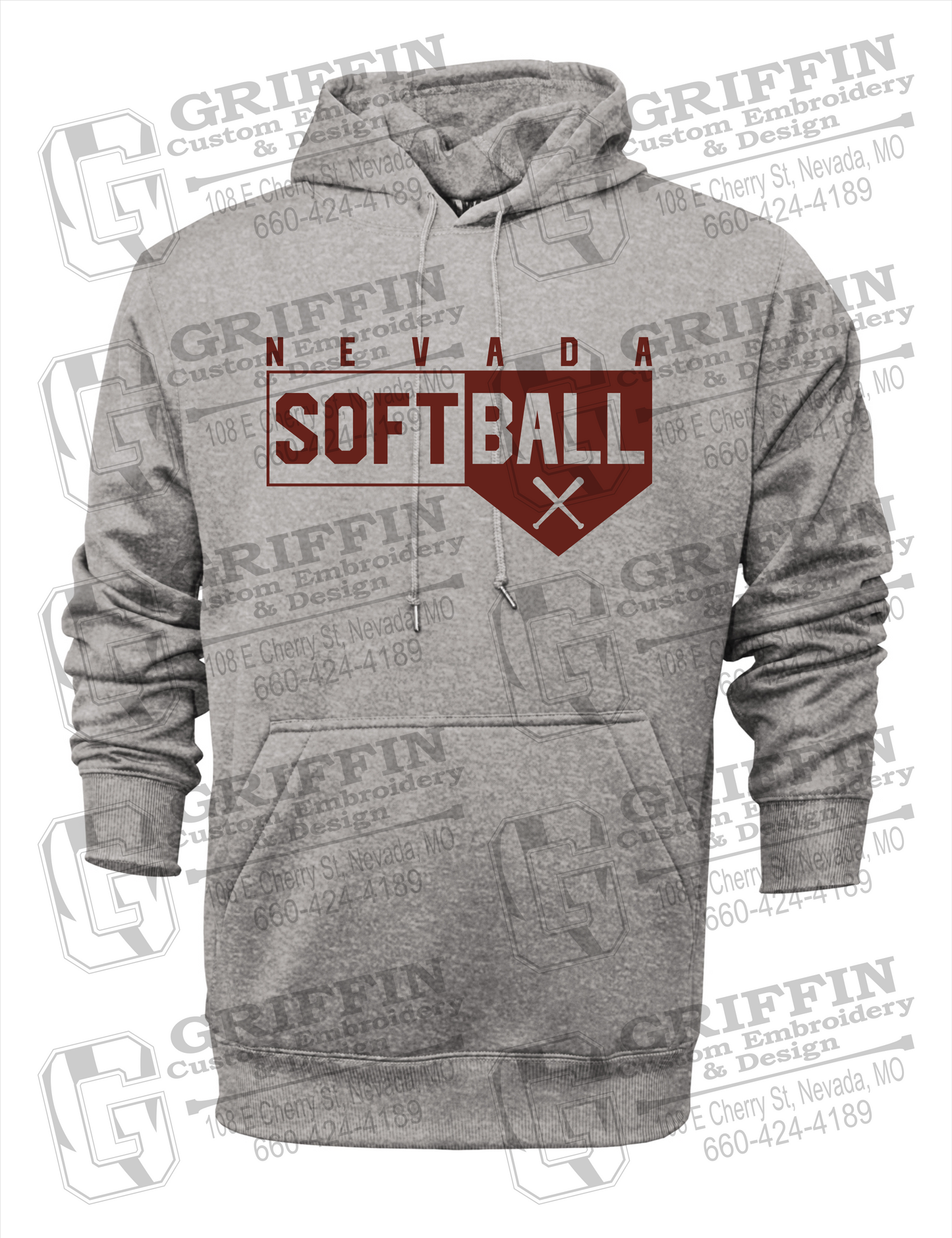 Nevada Tigers 24-B Hoodie - Softball