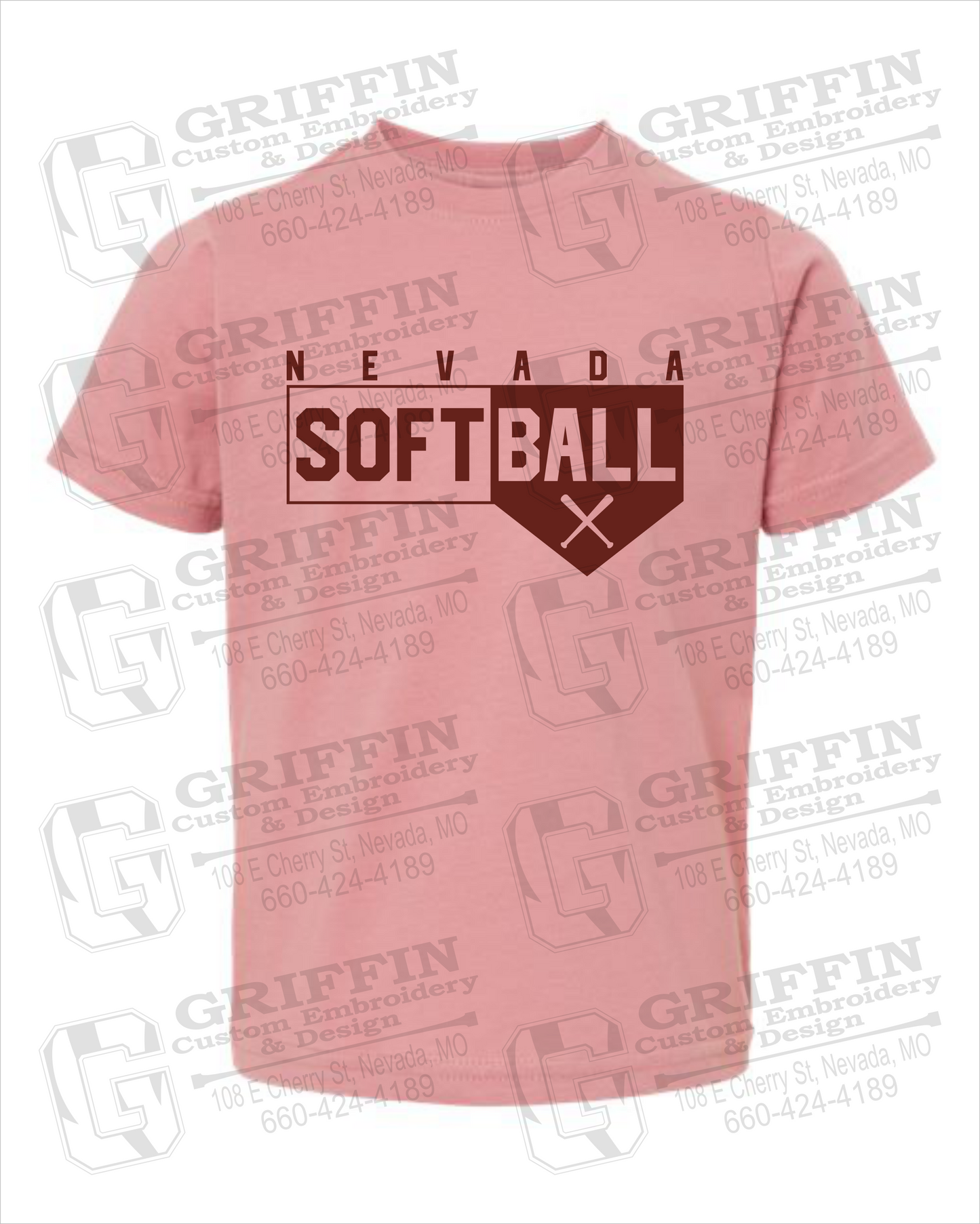 Nevada Tigers 24-B Toddler/Infant T-Shirt - Softball