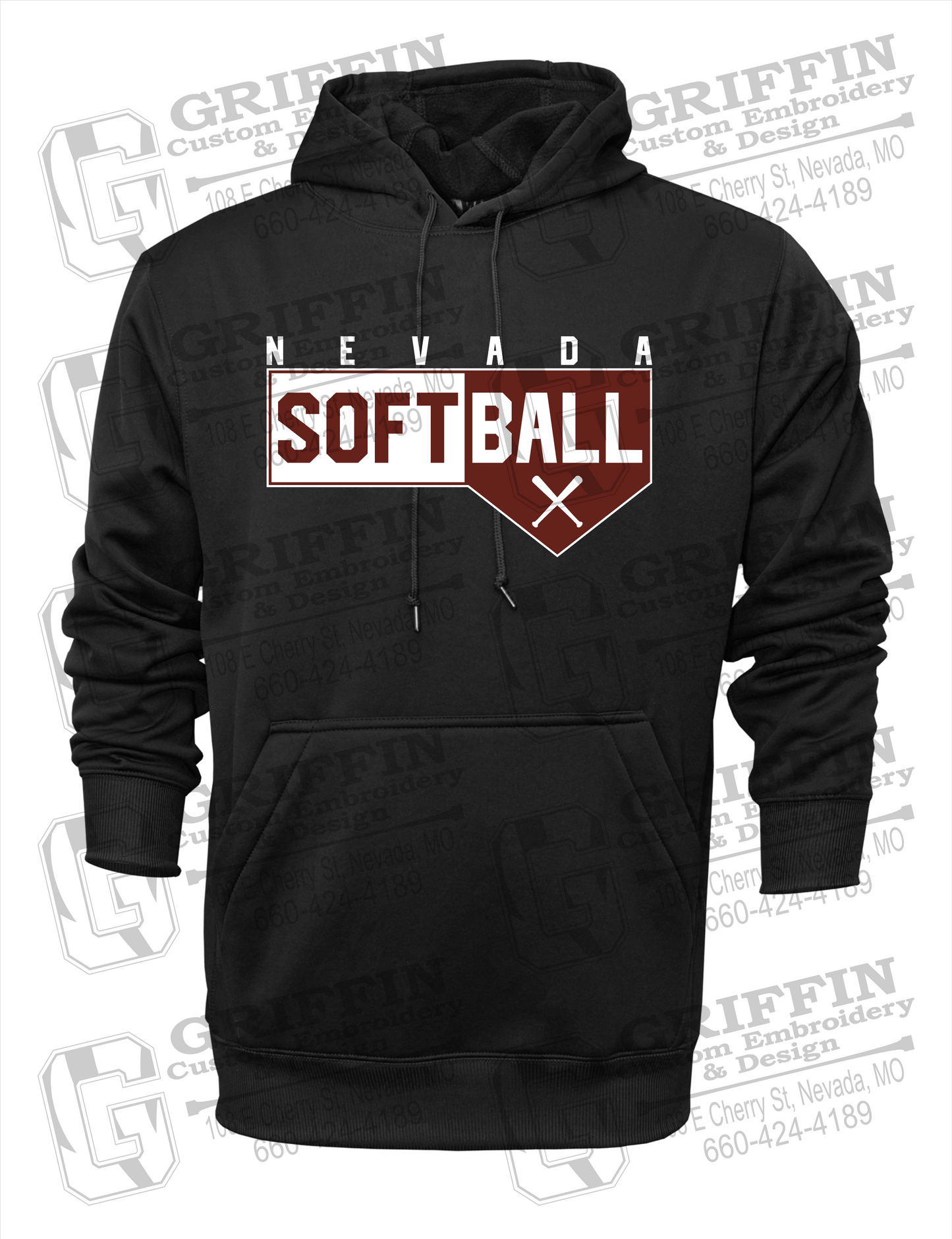 Nevada Tigers 24-B Hoodie - Softball