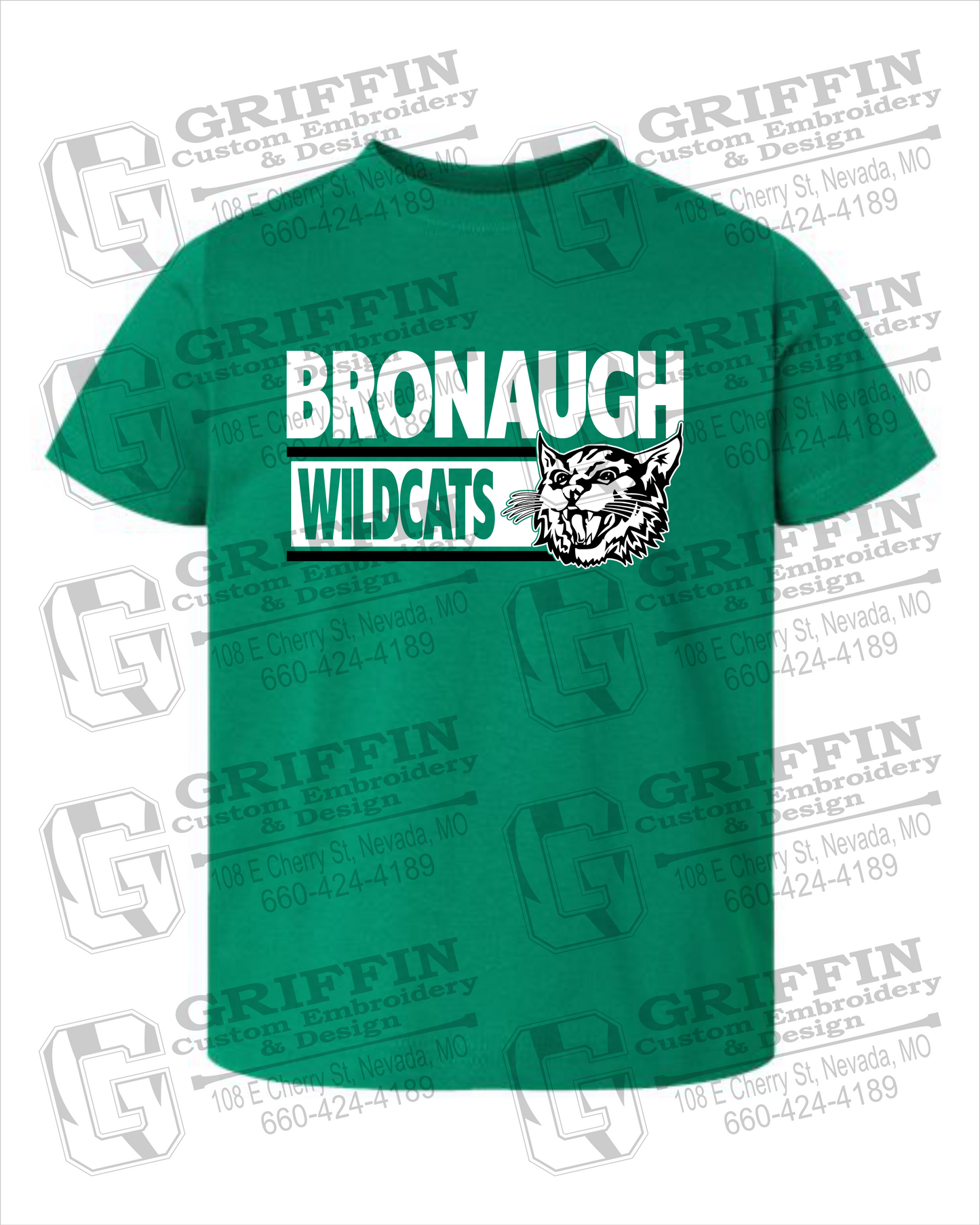 Bronaugh Wildcats 24-B Toddler/Infant T-Shirt