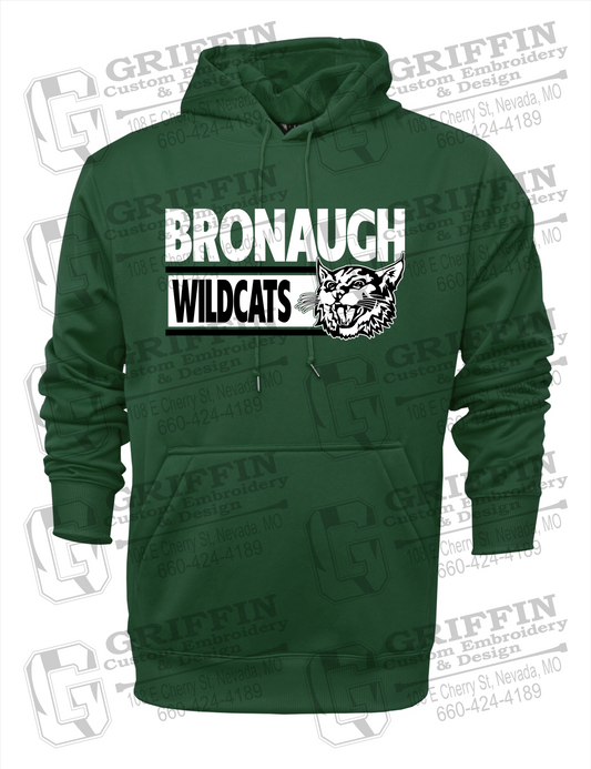 Performance Fleece Hoodie - Bronaugh Wildcats 24-B