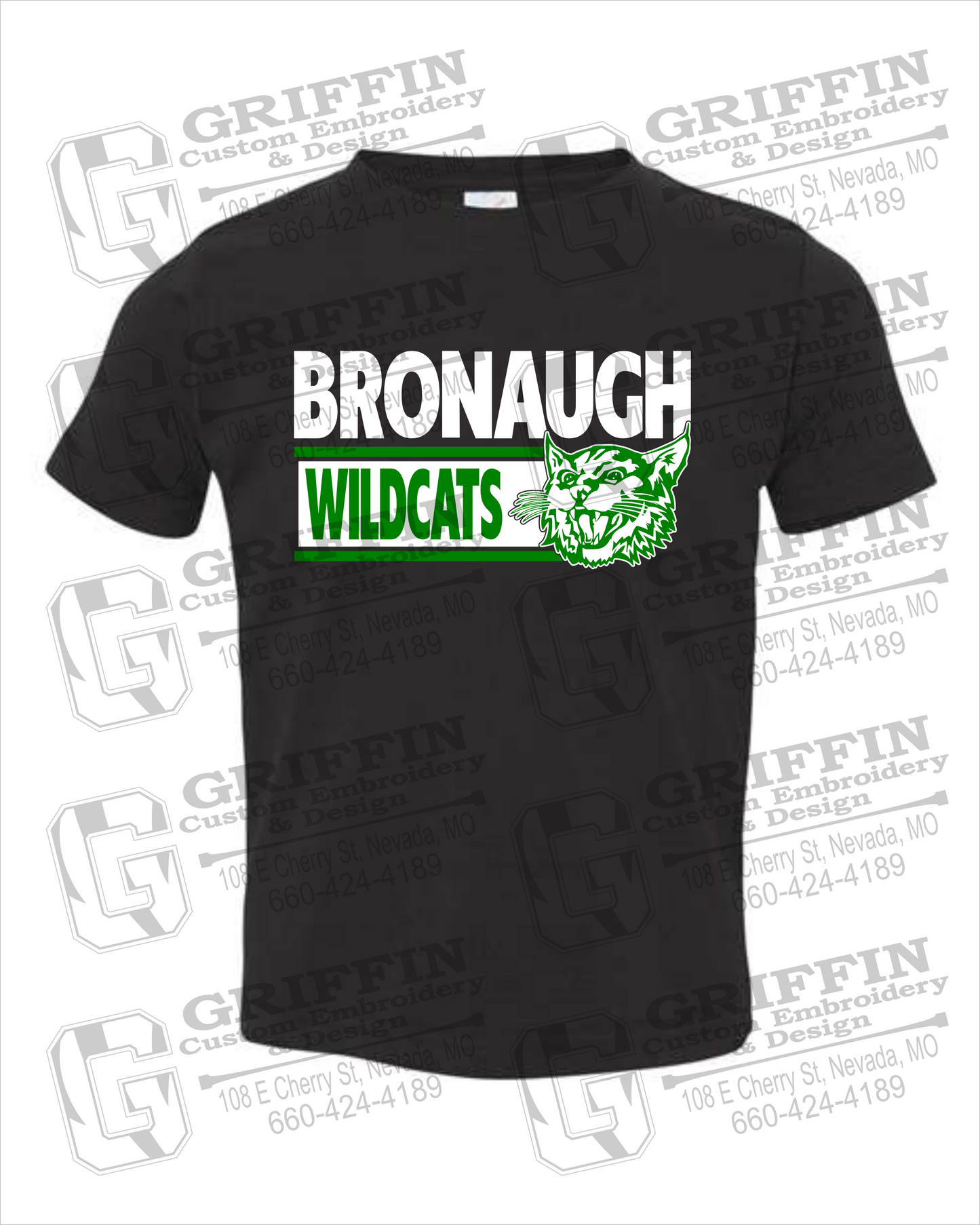 Bronaugh Wildcats 24-B Toddler/Infant T-Shirt