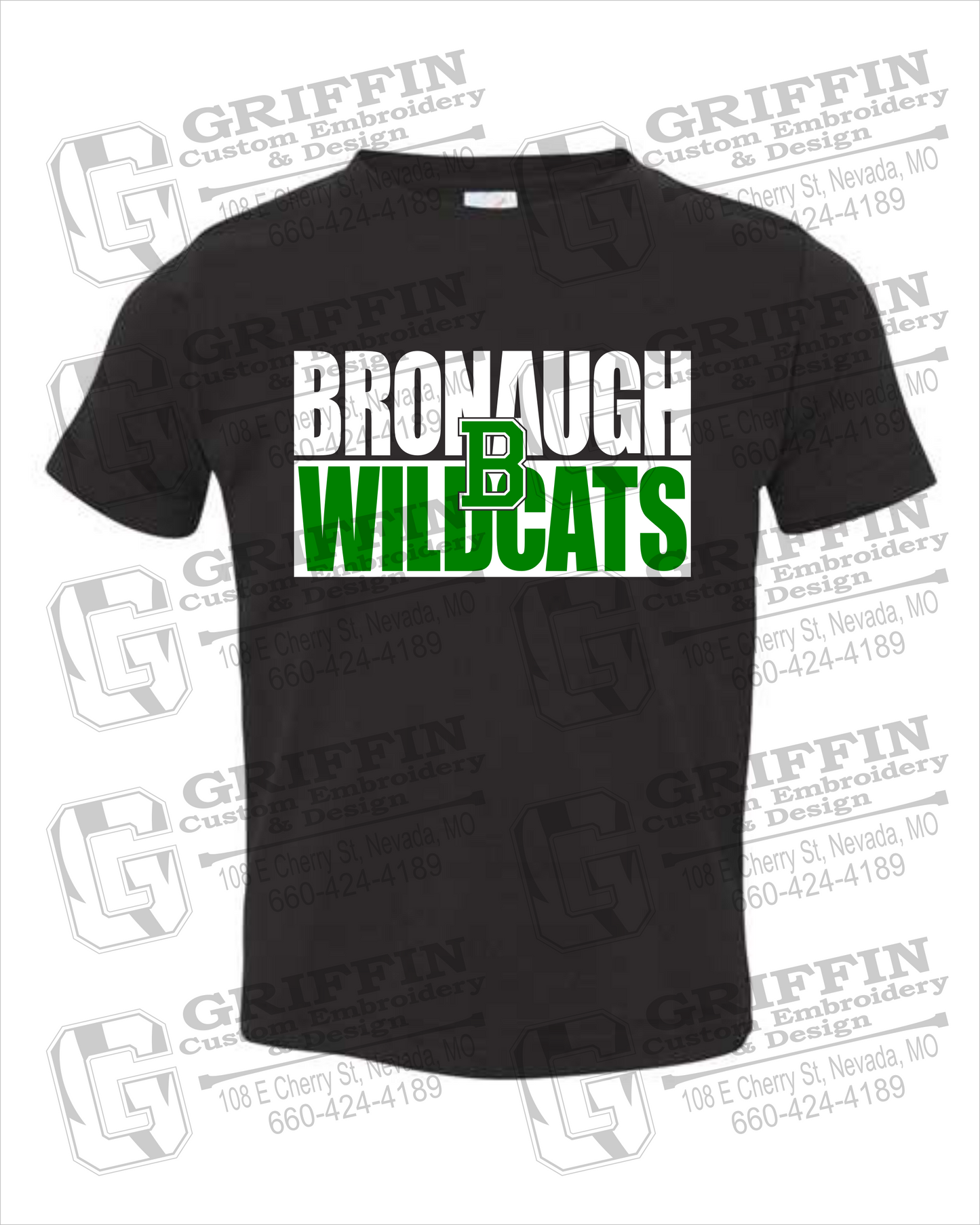 Bronaugh Wildcats 24-C Toddler/Infant T-Shirt