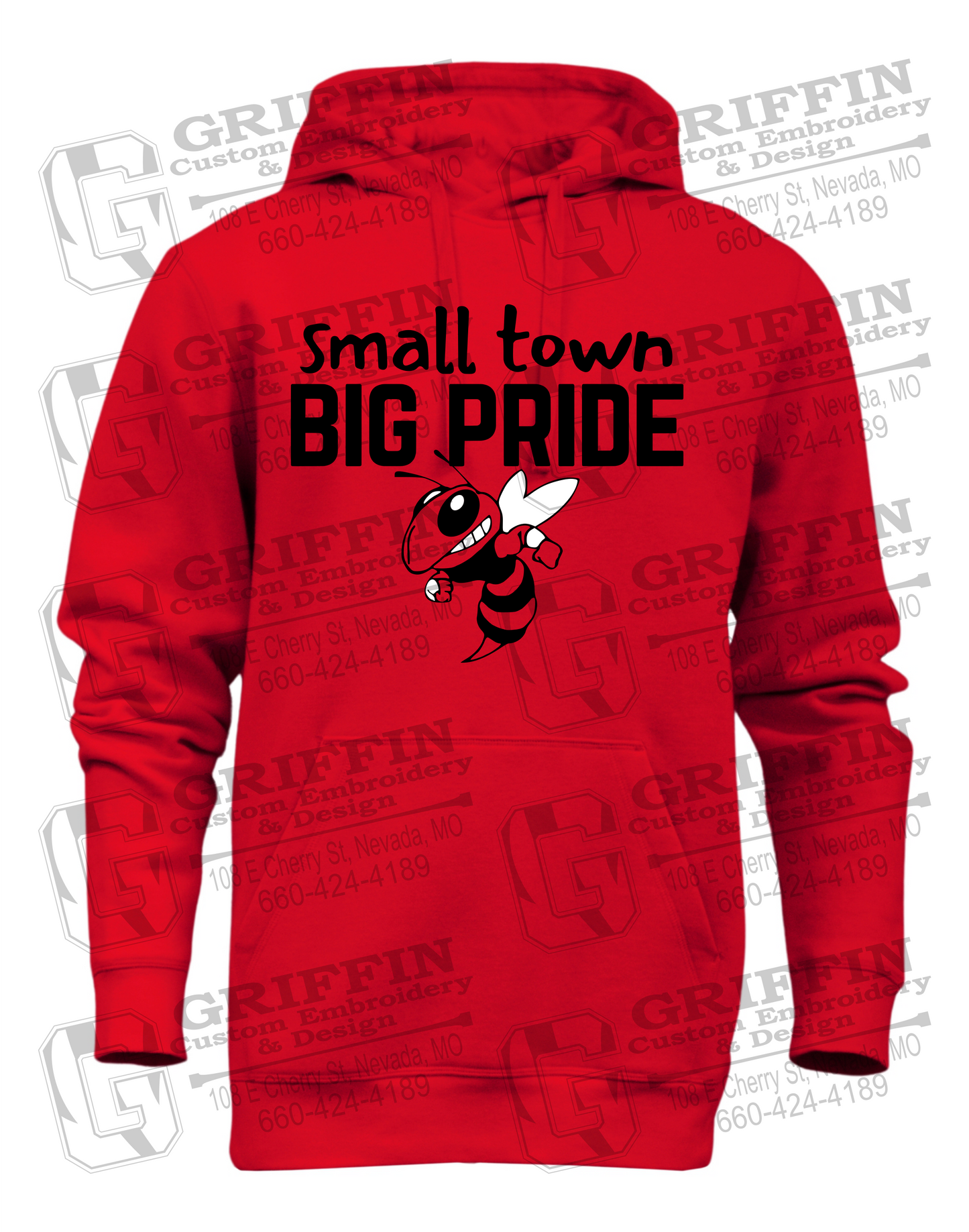 Heavyweight Fleece Hoodie - Hume Hornets 24-D