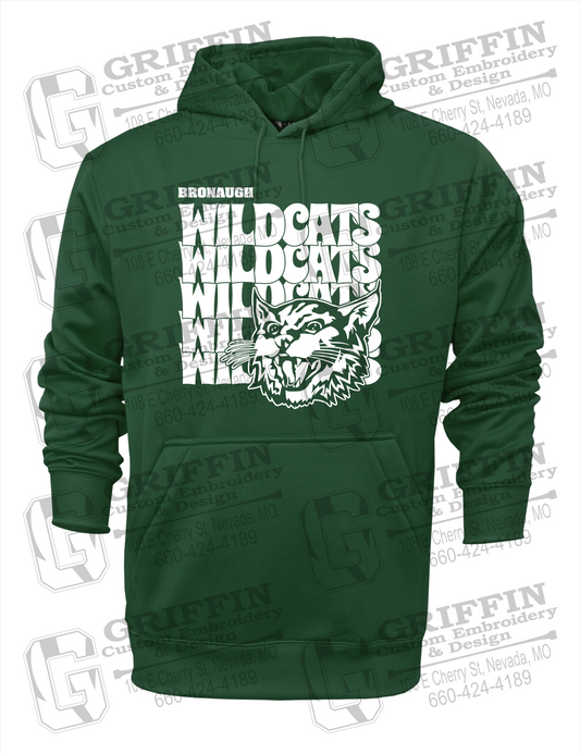 Performance Fleece Hoodie - Bronaugh Wildcats 24-D