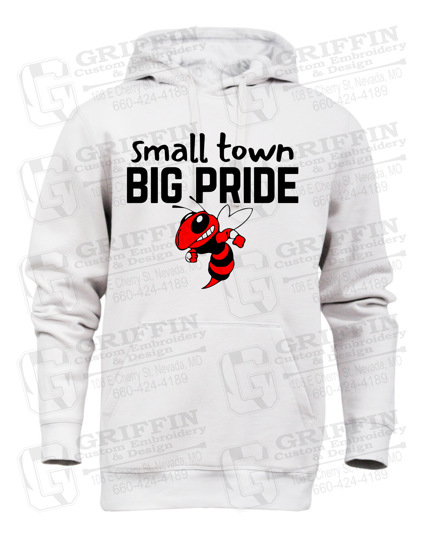 Heavyweight Fleece Hoodie - Hume Hornets 24-D