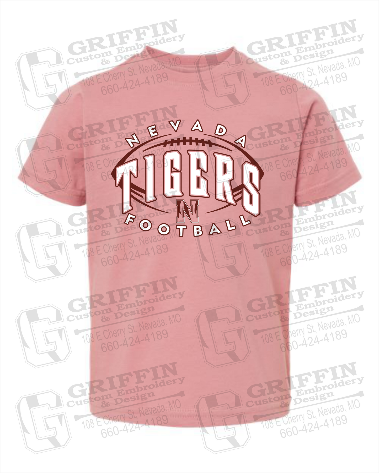 Nevada Tigers 24-G Toddler/Infant T-Shirt - Football
