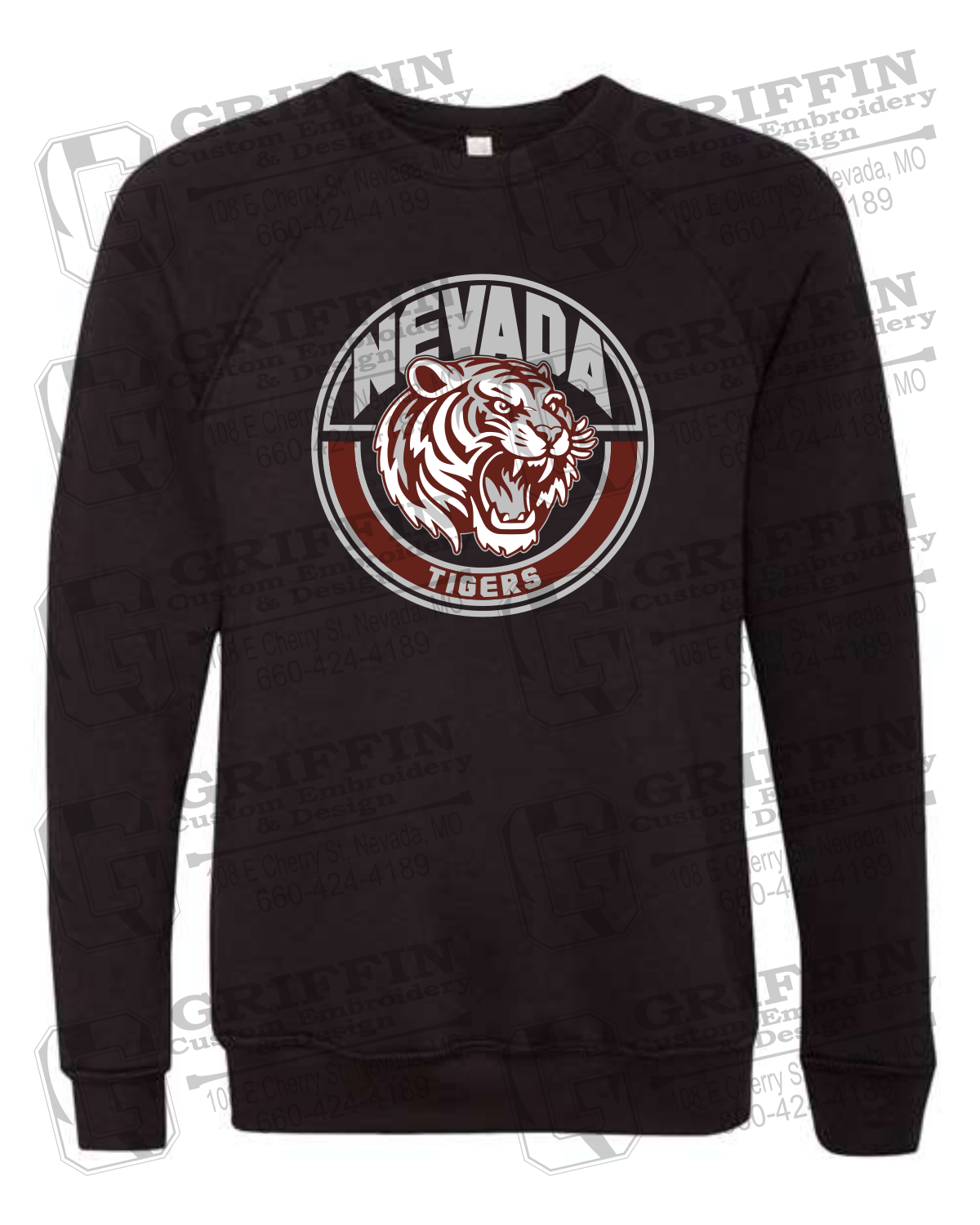 Sponge Fleece Sweatshirt - Nevada Tigers 24-H