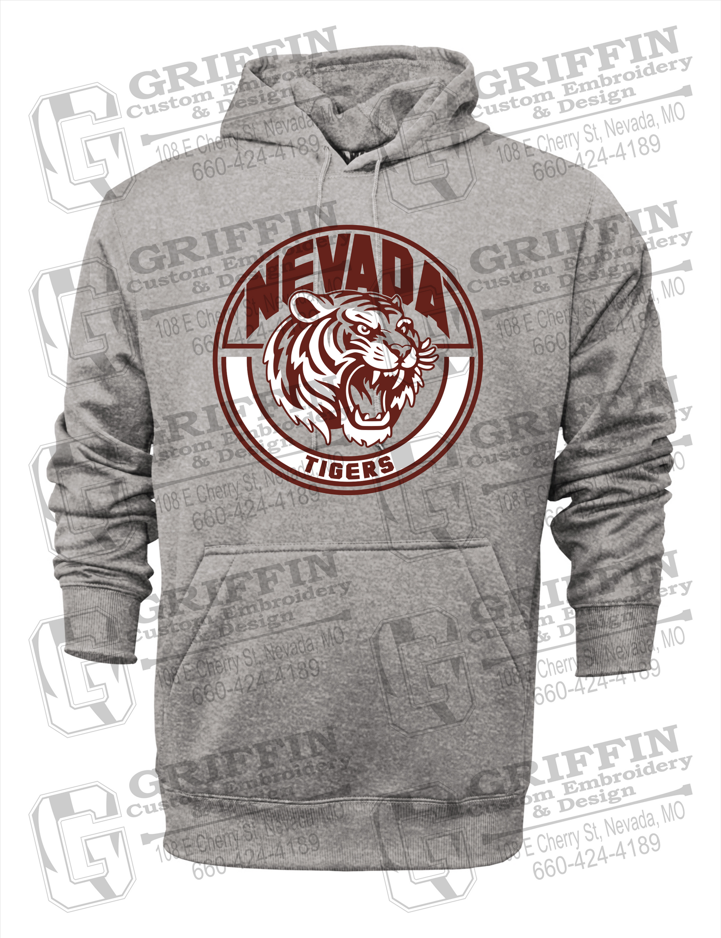 Performance Fleece Hoodie - Nevada Tigers 24-H