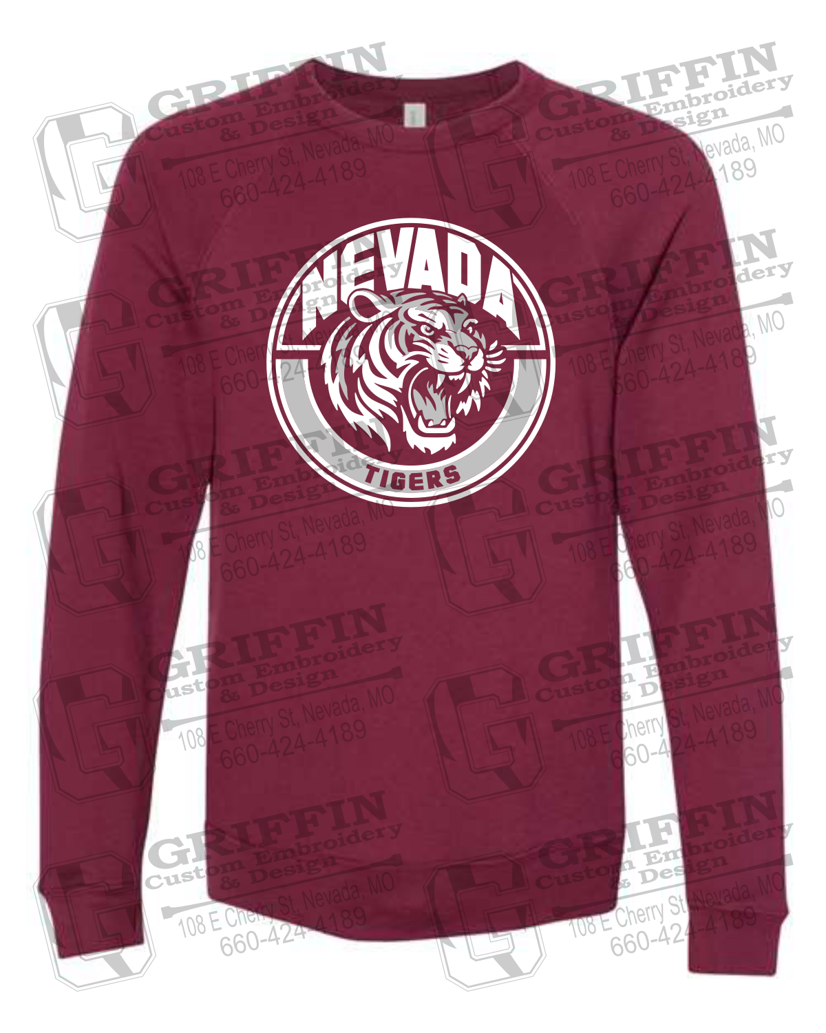 Sponge Fleece Sweatshirt - Nevada Tigers 24-H