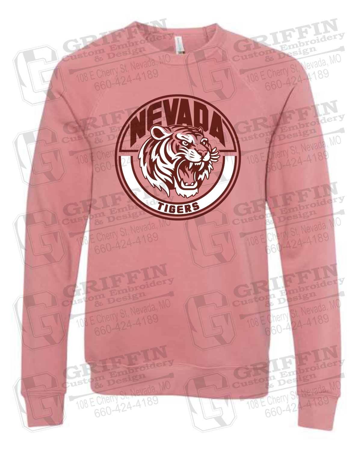 Sponge Fleece Sweatshirt - Nevada Tigers 24-H