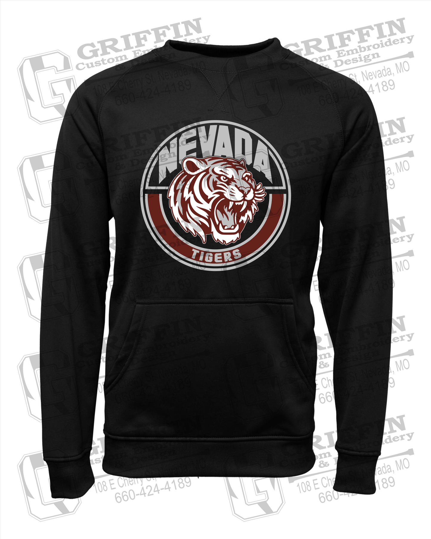 Performance Fleece Sweatshirt - Nevada Tigers 24-H