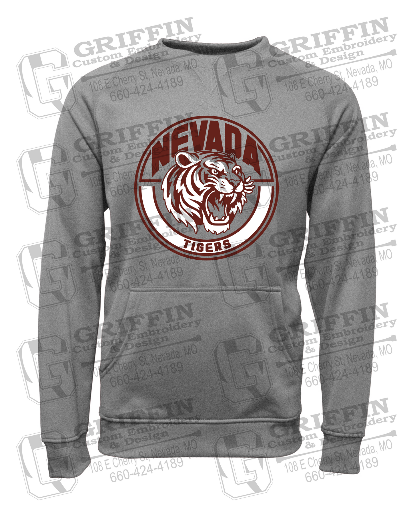 Performance Fleece Sweatshirt - Nevada Tigers 24-H