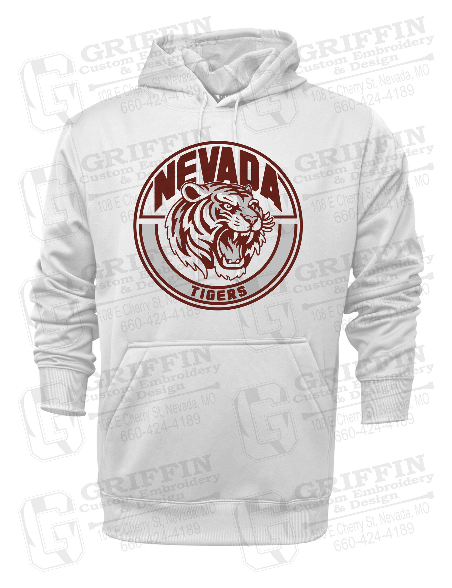 Performance Fleece Hoodie - Nevada Tigers 24-H
