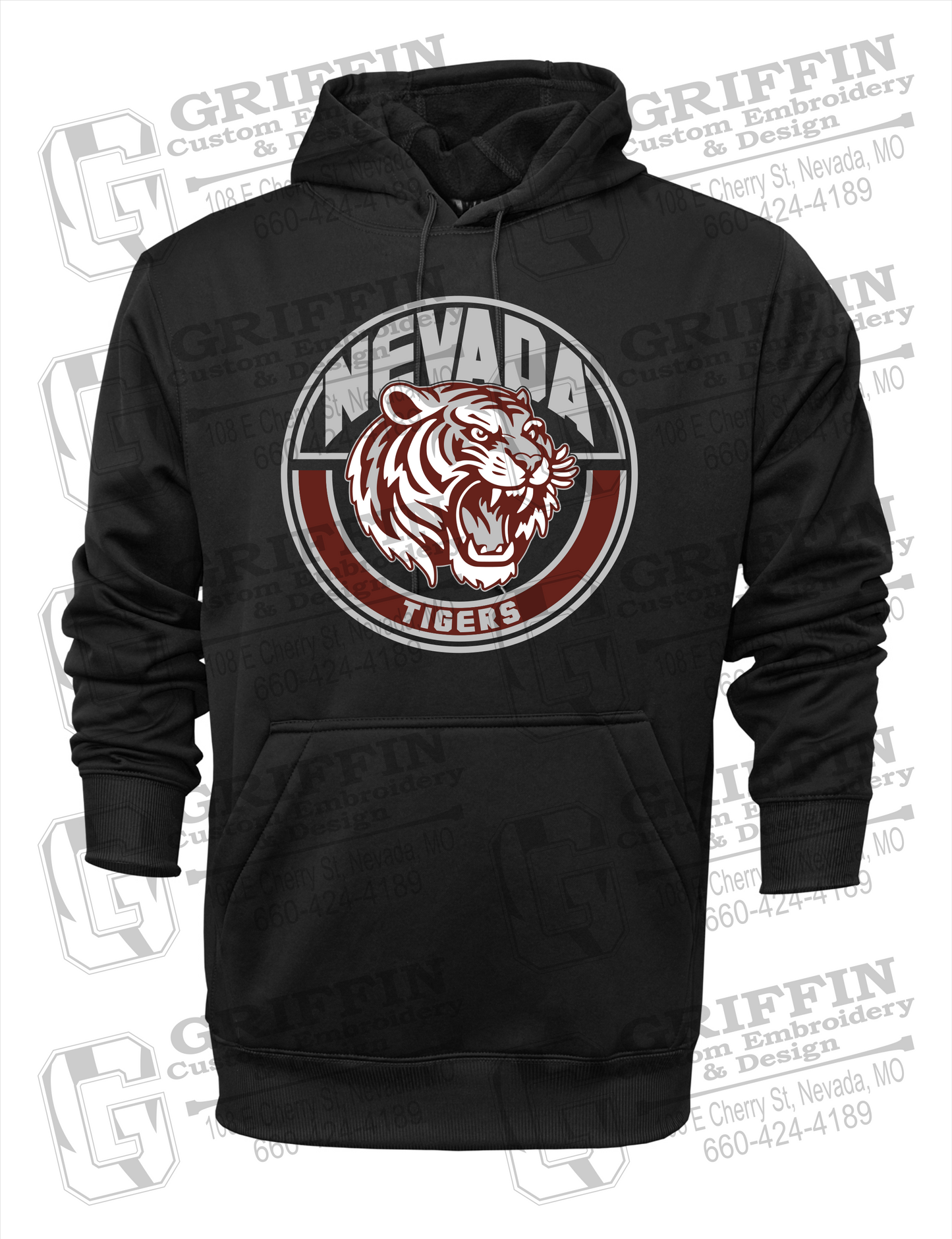 Performance Fleece Hoodie - Nevada Tigers 24-H