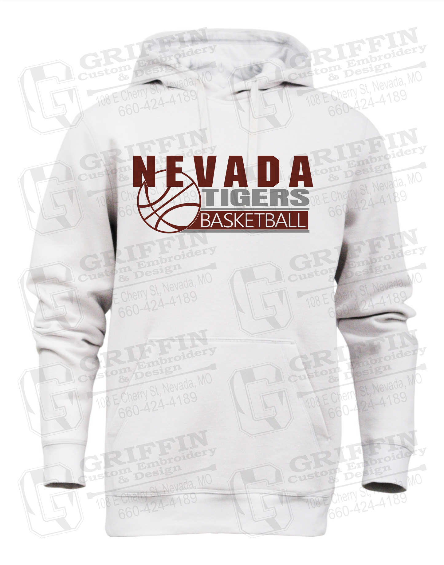 Nevada Tigers 24-I Heavyweight Hoodie - Basketball